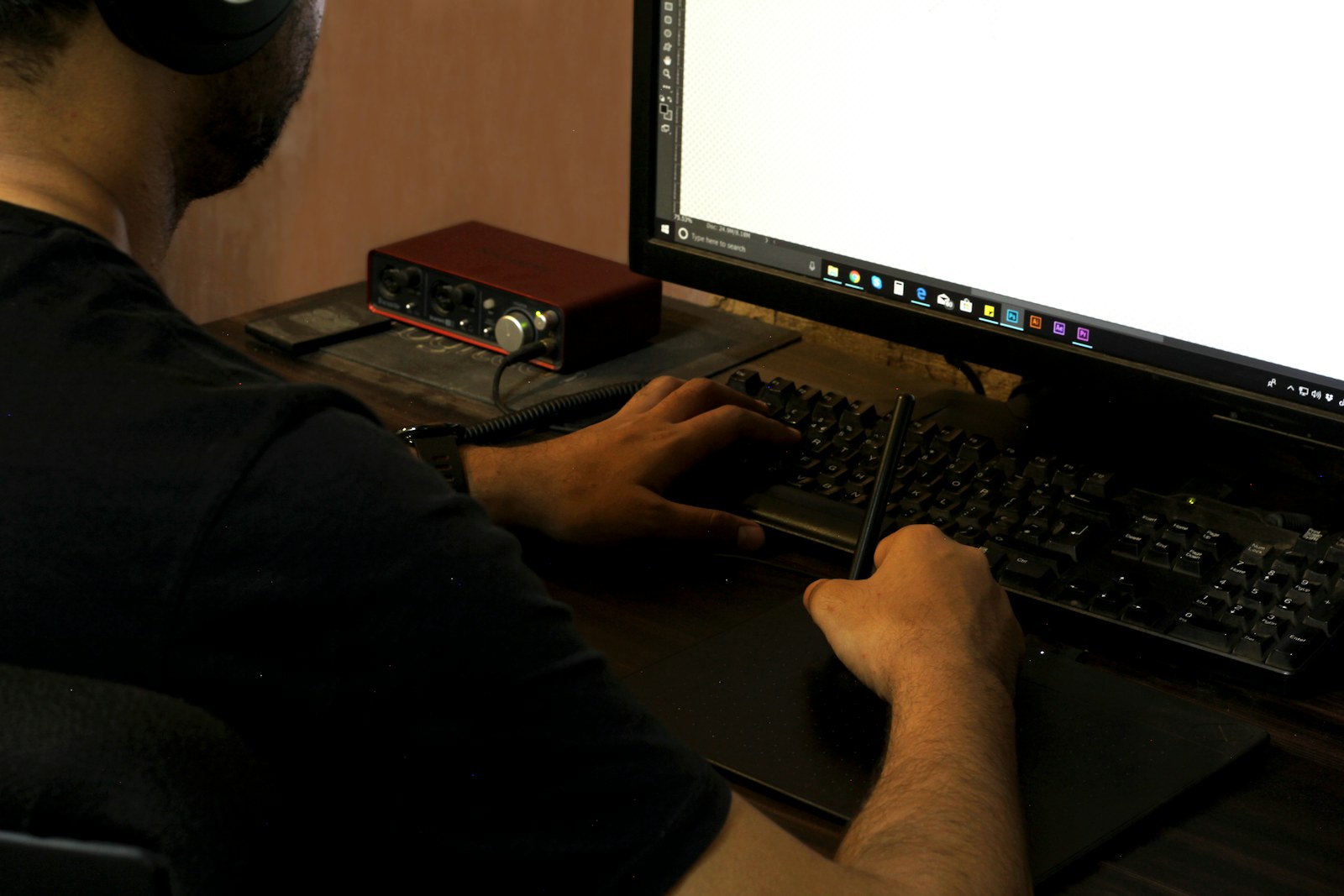 Developer at work